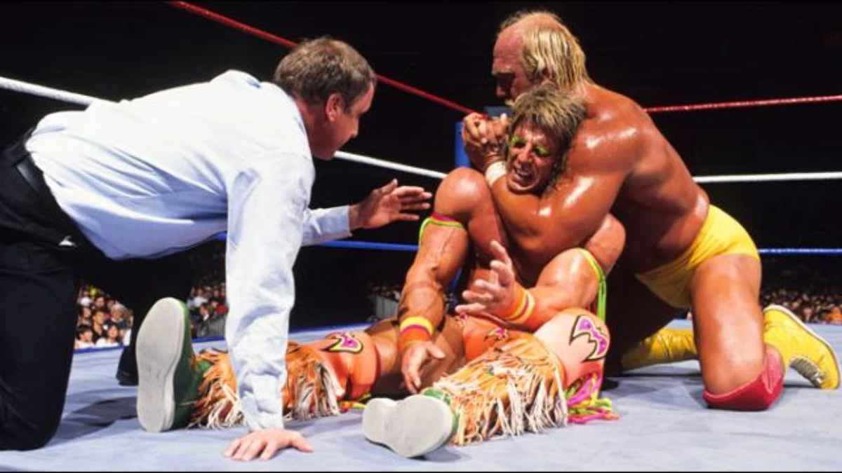 Hulk Hogan vs Ultimate Warrior – WrestleMania 6 (1990)