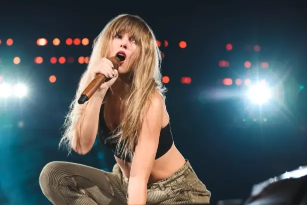 Taylor Swift Unveils 12th Album. Taylor Swift announcing her 12th album The Life of a Showgirl after midnight countdown.