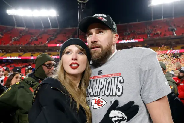 Taylor Swift reveals new album The Life of a Showgirl during first appearance on Travis Kelce’s New Heights podcast.